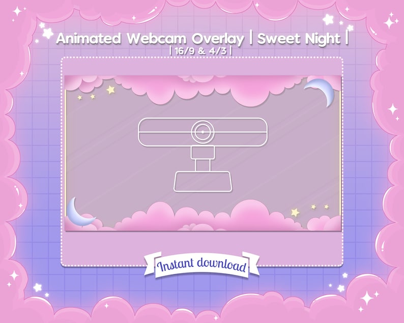 Animated Webcam Overlay 