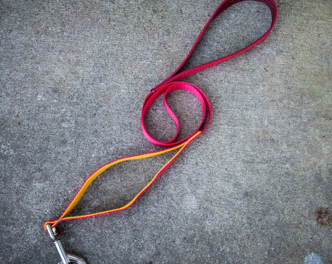 Hemlock Hound's Colorful Sapling Leash | Choose Short, Medium, Long Lengths | Bright & Bold Pet Accessories