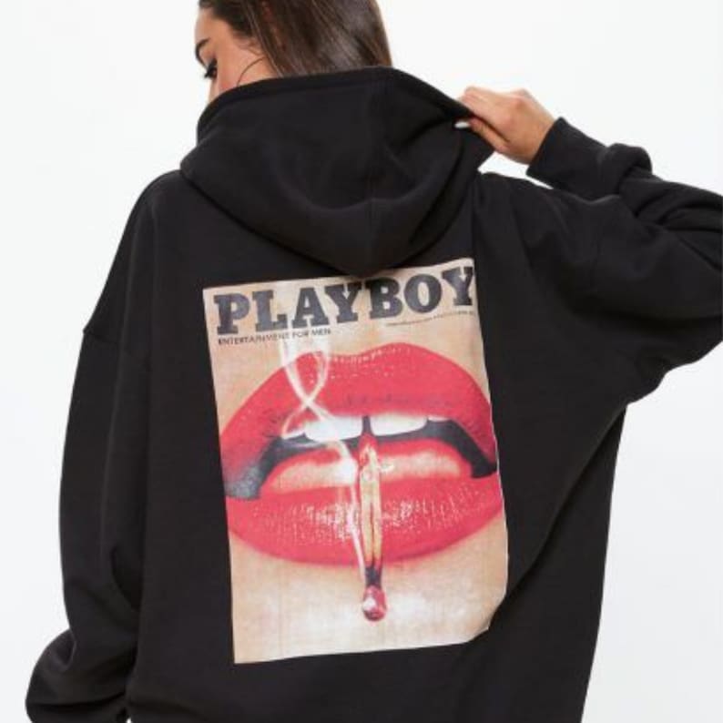 Playboy Hoodie Playboy Cover Shirt Prettypleaseclothing Etsy UK