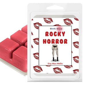 Rocky Horror | Nerd Soy Wax Melts | Black Cherry, Caramel, Eucalyptus, Vanilla