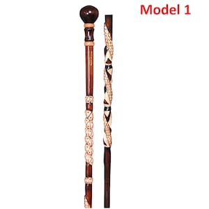 Handmade Artisan Turkish Walking Stick  - Knob Model -  Made to Order