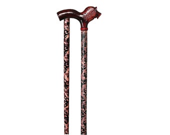 Handmade Artisan Turkish Walking Stick  - Lion Model -  Made to Order