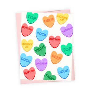 Gay Valentines card, Funny LGBTQ Valentines, Gay Dirty Valentine&#39;s card, Sweethearts, Anniversary card boyfriend, Happy Valentines SGC045