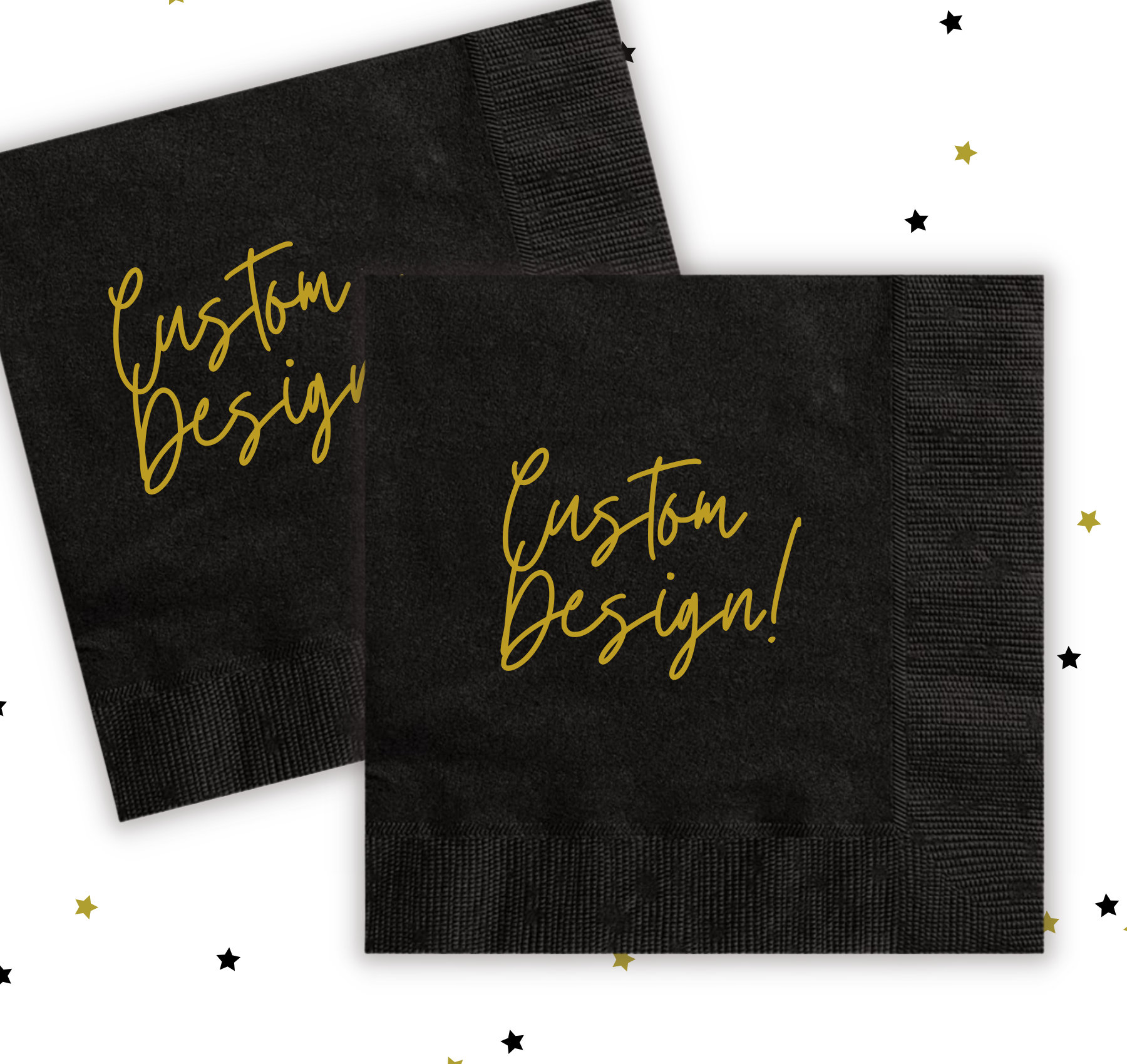 Birthday Napkins, Personalized Cocktail Napkins, Wedding Napkins, Company Party, Baby Shower Napkin, Custom Cocktail Napkins #CN037