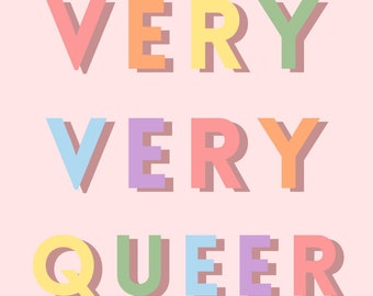 Sehr Sehr Queer Aufkleber