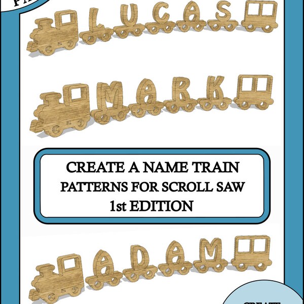 Scroll Saw Alphabet Etsy