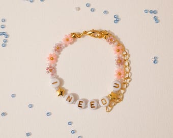 Pulsera de la amistad "Te necesito"