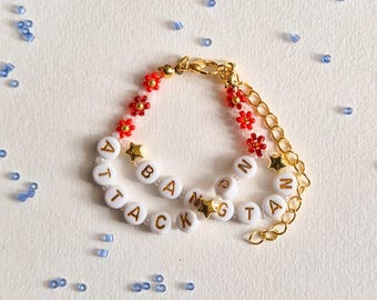 Pulsera de la amistad Attack On Bangtan
