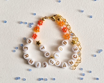 Pulsera de la amistad "Permiso para bailar"