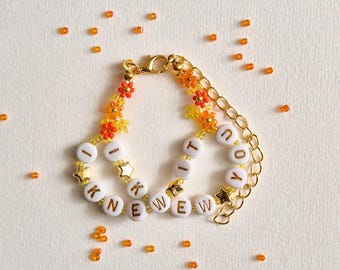 Yo lo sabía, yo te conocía (versión de Jessie) Pulsera de la amistad