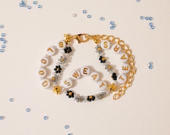 Pulsera de la amistad "Sangre, sudor y lágrimas"