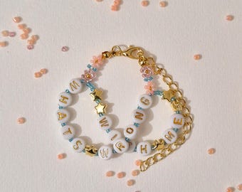 Pulsera de la amistad "¿Qué me pasa?"