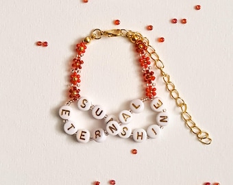 Ewiger Sonnenschein Freundschafts Armband