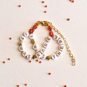 Customised Name/Song Friendship Bracelet
