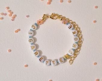 Pulsera de la amistad con diseño de humo de cigarrillo