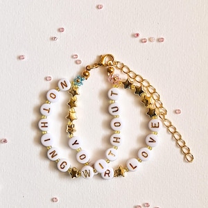 Nothing Without Your Love Friendship Bracelet