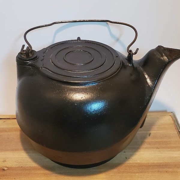 Cast Iron Kettle Etsy
