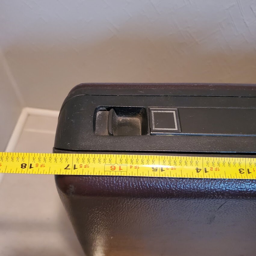 Vintage Samsonite Hard Plastic Briefcase With Combination Etsy