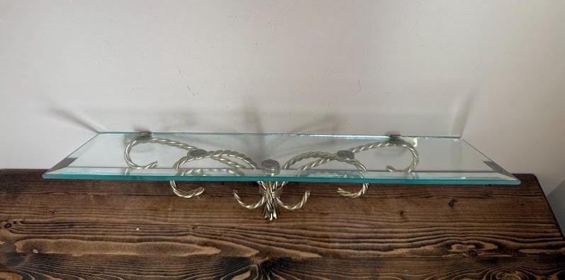 Vintage Glass Shelf - Etsy