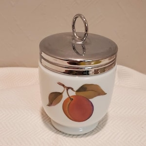 Royal Worcester Porcelain Egg Coddler