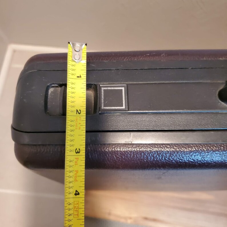 Vintage Samsonite Hard Plastic Briefcase With Combination Etsy