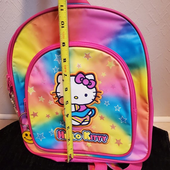 Hello Kitty Backpack Rainbow Colors and Stars 200… Gem