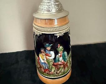 Vintage Zoller & Born Limited Edition Deutschland Beer Stein. Hand