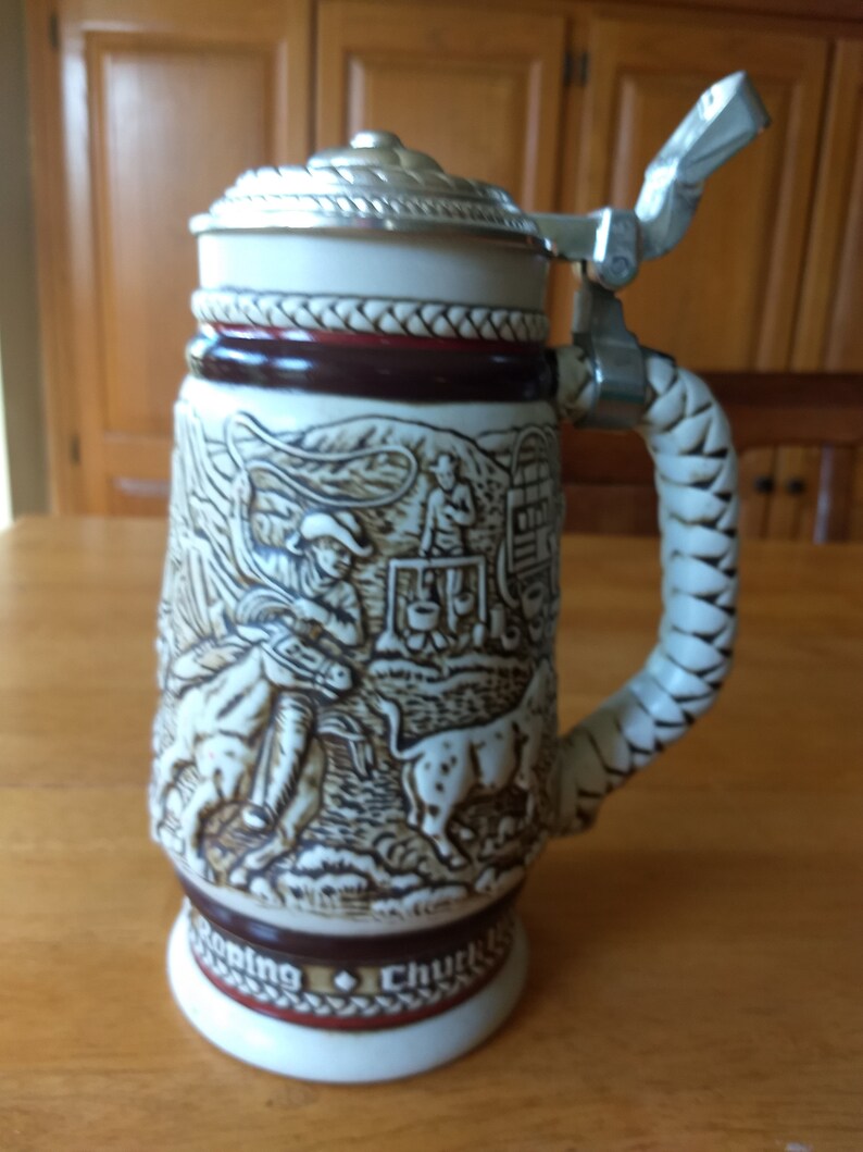 Vintage Rare Avon Beer Stein 1980 Hand crafted in Etsy