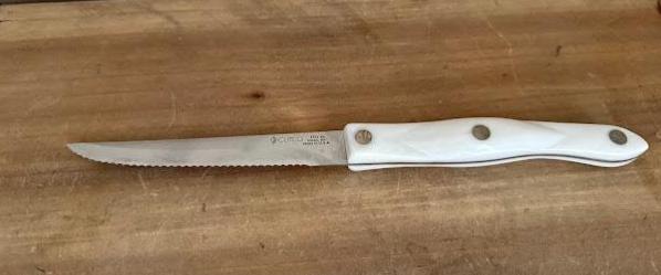 Vintage Cutco White Serrated 1721 Trimmer Knife - Etsy