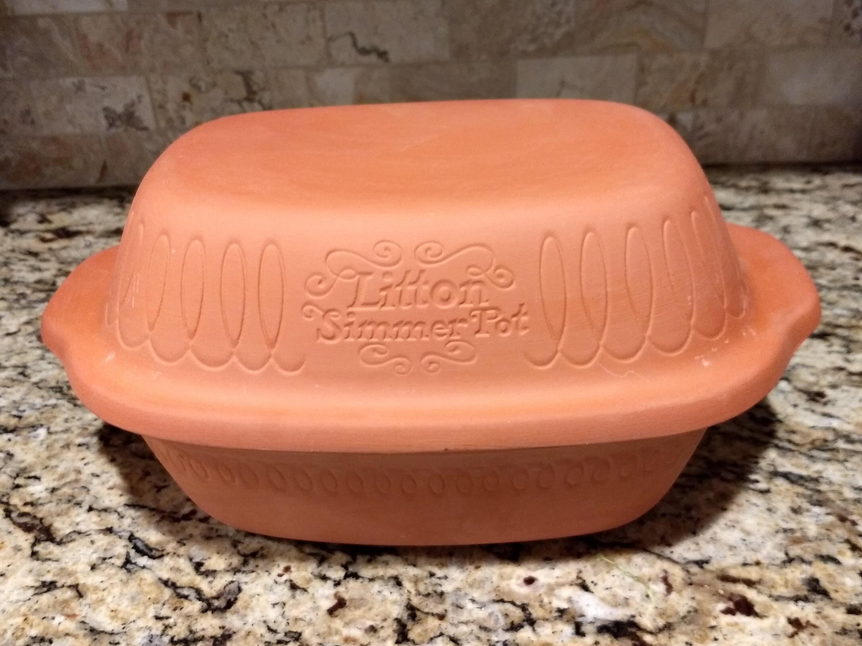 Litton Simmer Pot Clay Terra Cotta Dutch Oven 849 WGermany Etsy