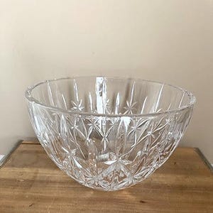 Marquis Crystal Bowl - Etsy