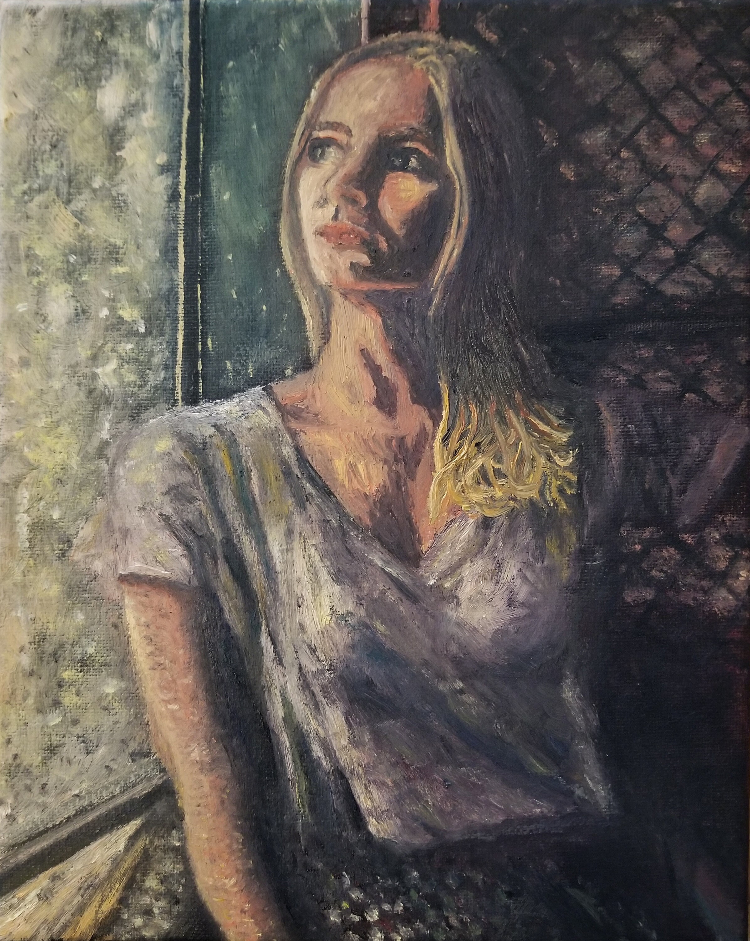 GalleryJB Original Oil Painting Hope Etsy