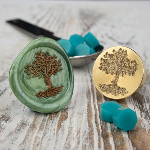 Tree of life wax sealing stamp! Limited edition large sealing wax tree for wedding invitation, birthday cards, and presents. Gift for her