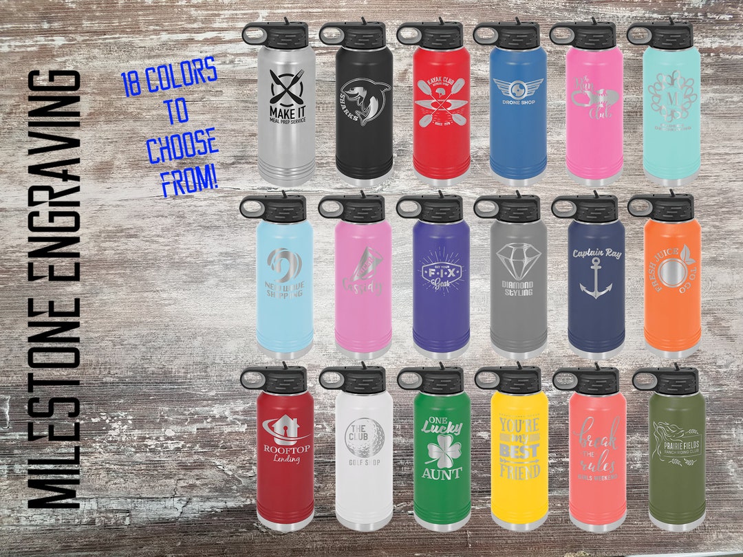 Polar Camel 32oz Personalized Water Bottle - Etsy
