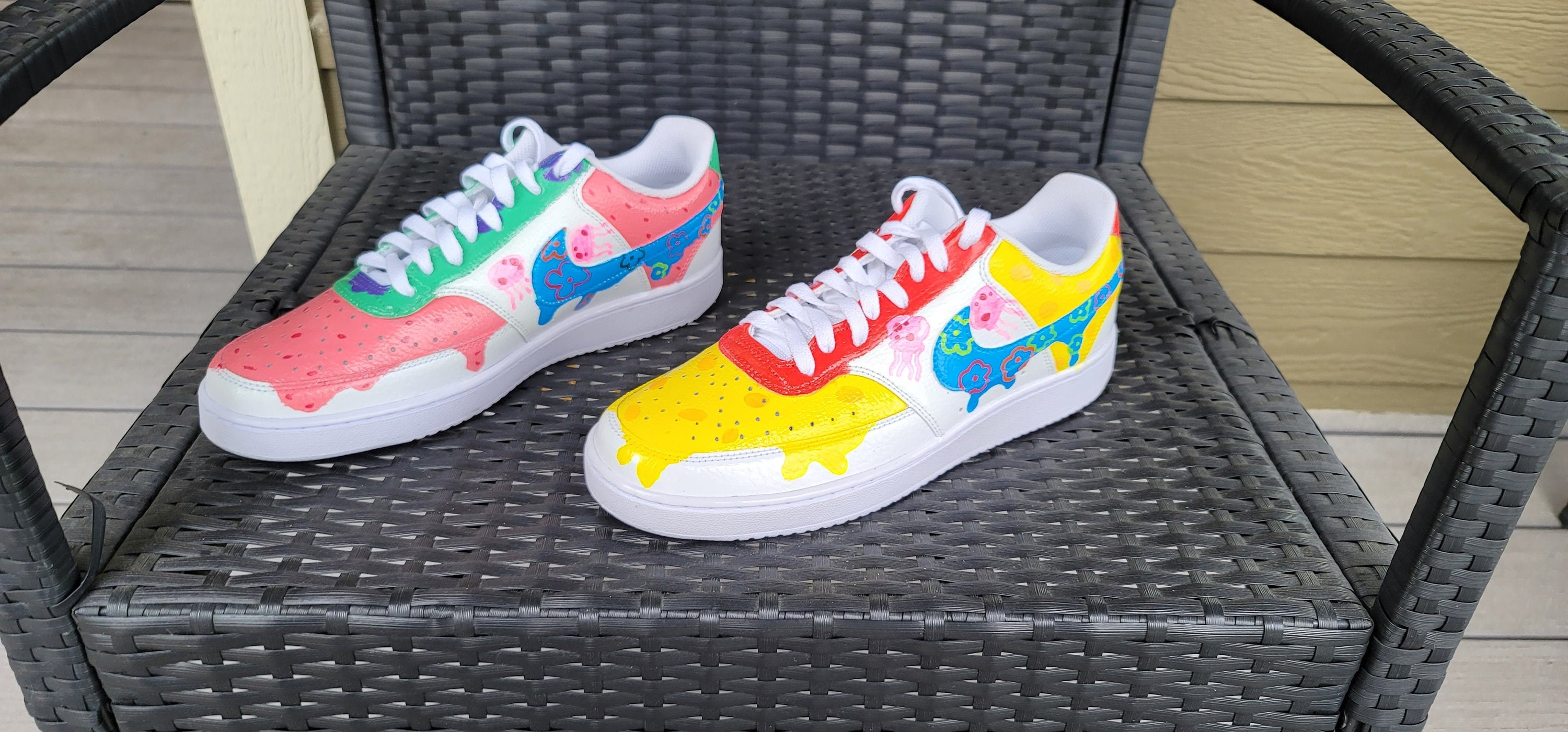 spongbob nike shoes