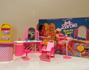 barbie hair salon 90s