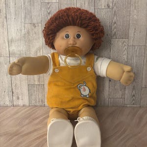 Coleco Cabbage Patch Kids Boy Doll | Auburn Hair | Brown Eyes | Freckles | Jesmar, Spain | 1984