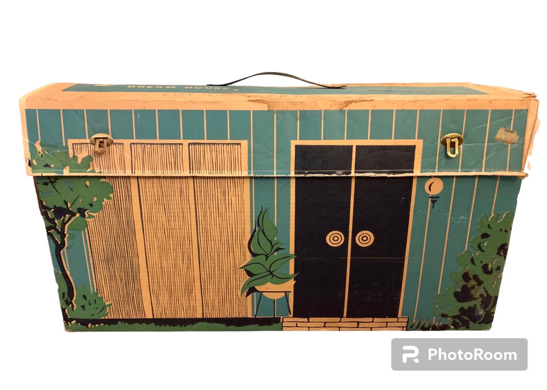 Original Barbie Dream House Foldable Portable Cardboard House - Etsy
