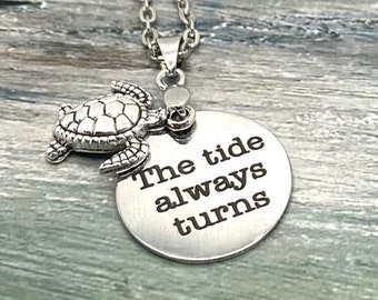 Tide Always Turns with Sea Turtle Necklace