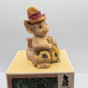 Pocket Dragon Hopalong Gargoyle &quot;All New&quot; In the Box&quot; SIGNED Whimsical World 1 Individual