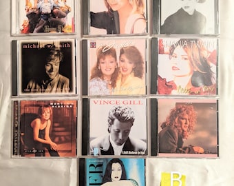 Classic Rock & Country CDs - Lot of 10 Pre-Owned
