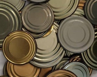 TIN CAN LIDS Industrial Craft Supply - Free Shipping