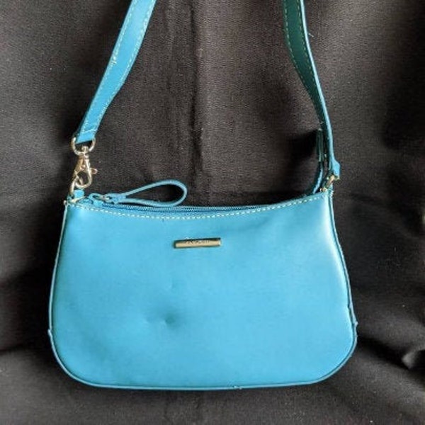 NINE WEST Teal Green purse Pre-owned, pocketbook, night out,