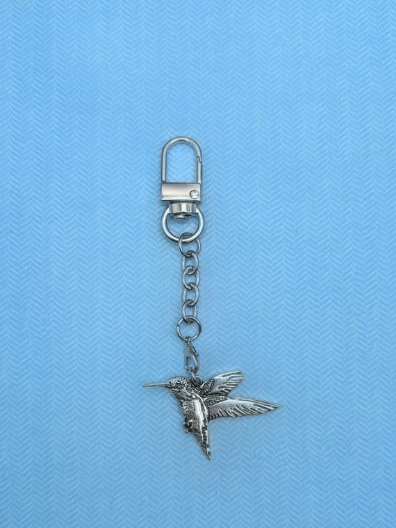 Silvertone Backpack Key Chains, Charms - image 5