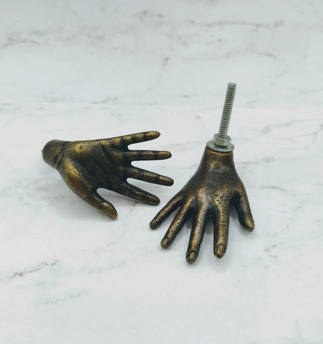 HELPING HANDS Drawer Pull. Coat Hook, Pocketbook Hook, Towel Hook NEW