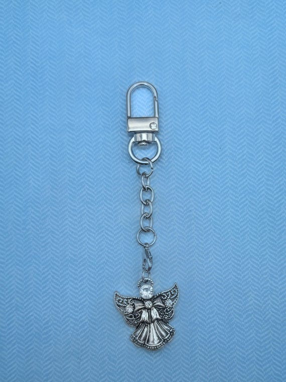 Silvertone Backpack Key Chains, Charms - image 4