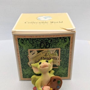 1 Individual Pocket Dragon Hopalong Gargoyle All New In the Box SIGNED Whimsical World D-THE ARTIST