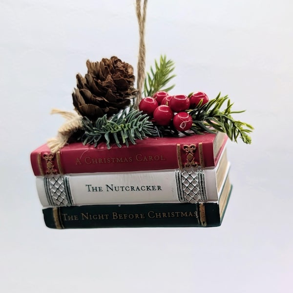 Vintage Classic Christmas Story Book Ornament
