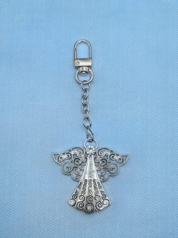 Silvertone Backpack Key Chains, Charms - image 3