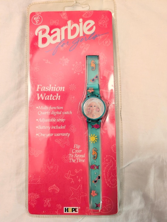 Barbie Fashion Watch for Little Girl accessories dress up, jewelry, jewelry box